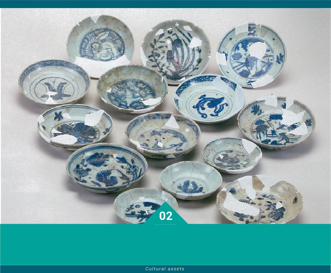 八王子城跡御主殿出土品