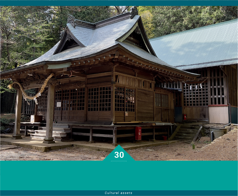 諏訪神社（鑓水）の文化財